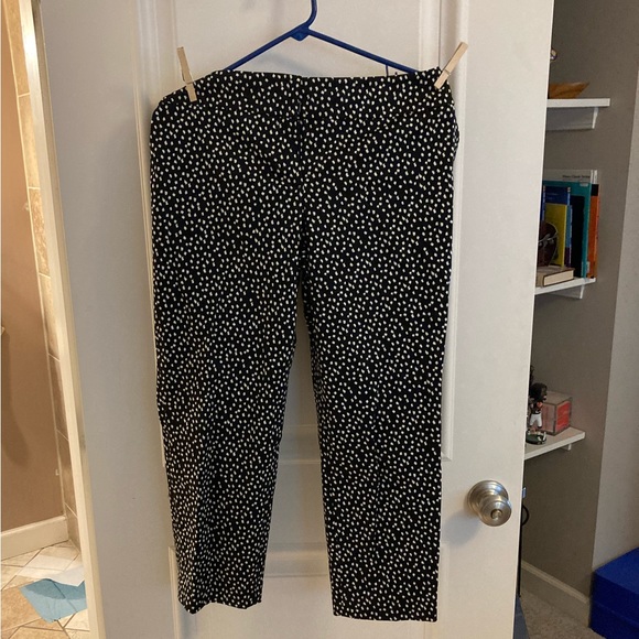 Loft black and white capri pants - Picture 1 of 6